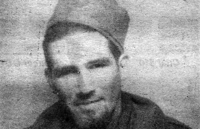 Ken Shaker, who lives in West Point Loma apartment: "After a bombing raid, when we inspected corpses lying out on the field, I rushed over to one who had a pair of shoes on his body and fortunately for me, they fit.”