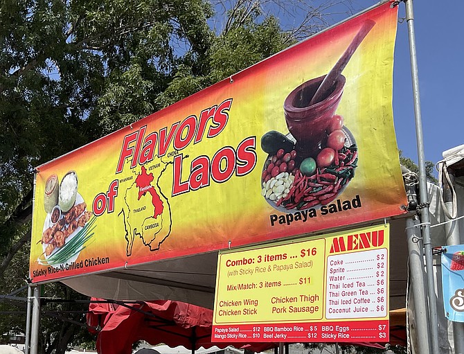 "Many people don't know about Laotian food, even when they're eating it!"