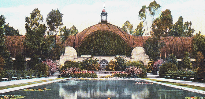Balboa Park Botanical Building, 1924