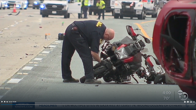 Prosecutors say 22-year-old Ulysses Jimenez, irate that Uribe was legally using the carpool lane, drove his Tesla at 126 mph and deliberately rammed the bike.