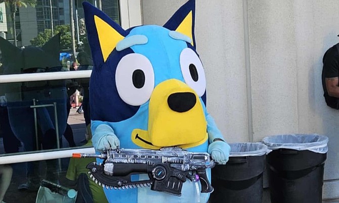 Bluey the Crime Dog needs to do better in the fight against the phone snatchers.