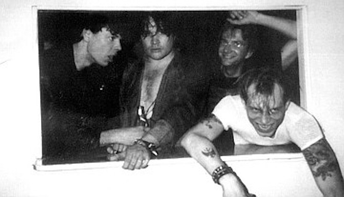 Battalion of Saints, 1985. Guitarist Chris Smith overdosed in a bathtub, Dave Astor committed suicide, another member died of drug-related problems, and a fourth died from AIDS.
