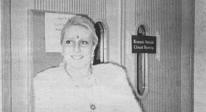 Betty Broderick reversed herself and told the judge that the courtroom should remain closed