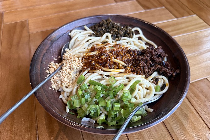 Dan dan noodles from Joyee's Dumpling House