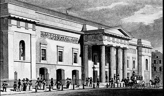 Covent Garden in 1820.