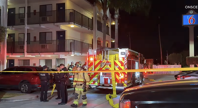 It was unclear if the victim’s death was directly related to the fire;
