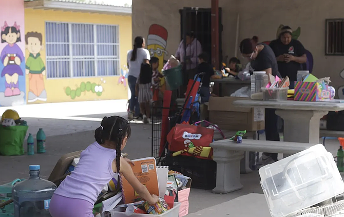 "Everything you see around and what is needed to have a pre-school running was paid by parents."