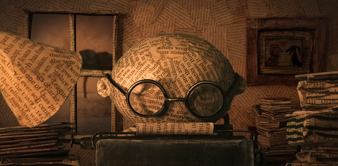 Still from video for Steven Wilson's "Drive Home."