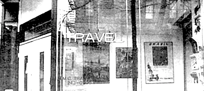 Travel Corp., West Greenwich Village. “I don’t think it’ll be your cup of tea. Unless you’re into the Hillcrest-Black’s Beach gay thing."