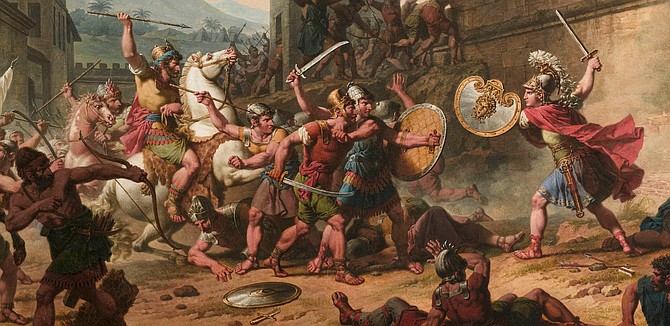 Pictured: Alexander the Great. Men will literally conquer the known world instead of going to therapy.