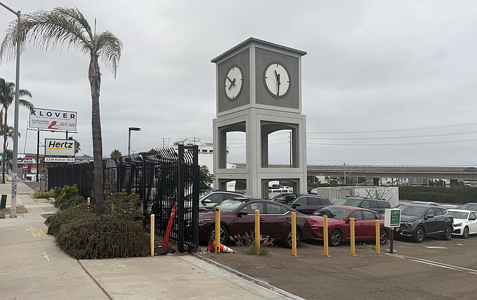August 25 fire at Hertz Car Rental lot near the airport on North Harbor Drive