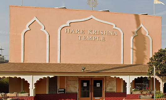 Pacific Beach Iskcon box-like temple
