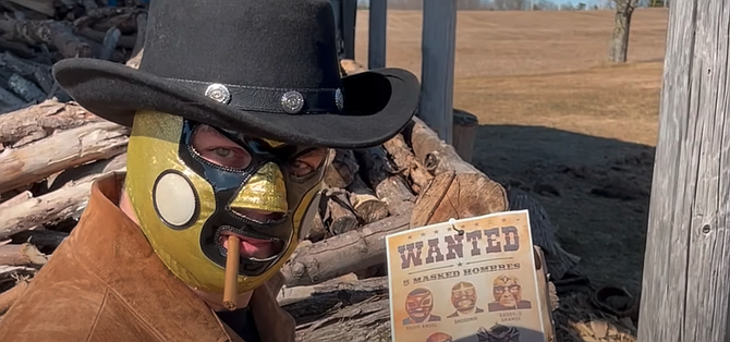 From the Los Straitjackets' video for "Hombre"