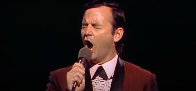 Nick the Lounge Singer in his younger days