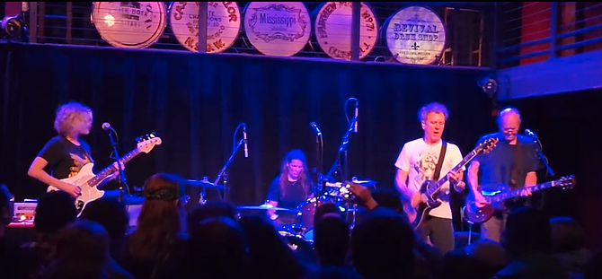 Superchunk — appearing with Rocket with the Crypt — at a recent show