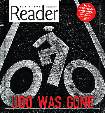 Udo rode from Encinitas to Pendleton, just 14 miles from home. At his pace, that was just a 45-minute ride. He entered the base at the southernmost entrance, Cristianitos Road.