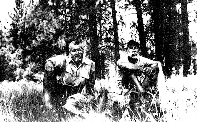 Bob Rudd, Ray Bogowitz. Bob never even saw the rattlesnake that sank its fangs into Ray.