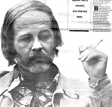Hannibal, 1977. He started sympathizing with drug dealers and heroin addicts.