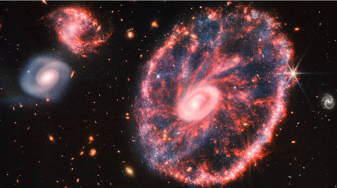 Cartwheel galaxy