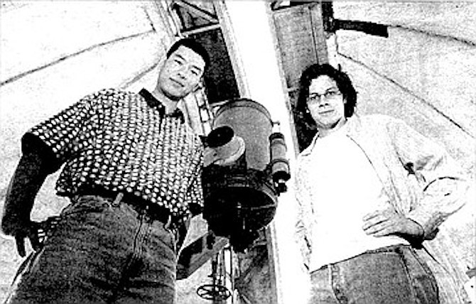 Limin Lu and Ben Oppenheimer. Ben Oppenheimer was working on his dissertation, hunting for more brown dwarfs, studying all the stars within 25 light-years of earth. There were about 180 of them.