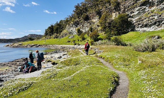 A well worn path in the park