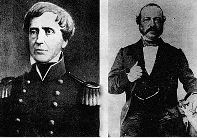Stephen Kearny and Andres Pico. Pico bedded down in the Indian huts unaware that Kearny's dragoons were only miles away, planning to do battle in the morning.