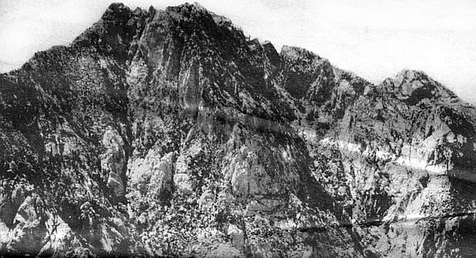 Two students from Claremont College near Pomona failed to return from an attempt to climb the mountain. The search went on for days, then weeks, with no sign of them.