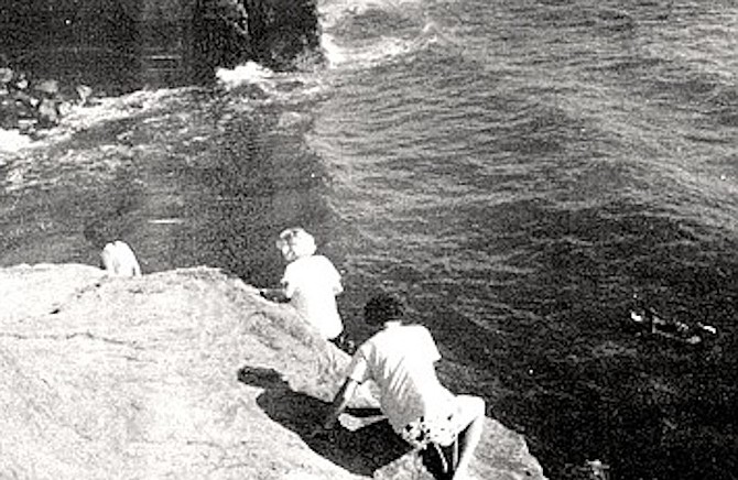 The engineers’ plan was to seal off the caves with dikes, dump heavy boulders at the points of worst erosion, and build a beach from Del Monte Avenue to Osprey Street with sand dredged from the San Diego River.