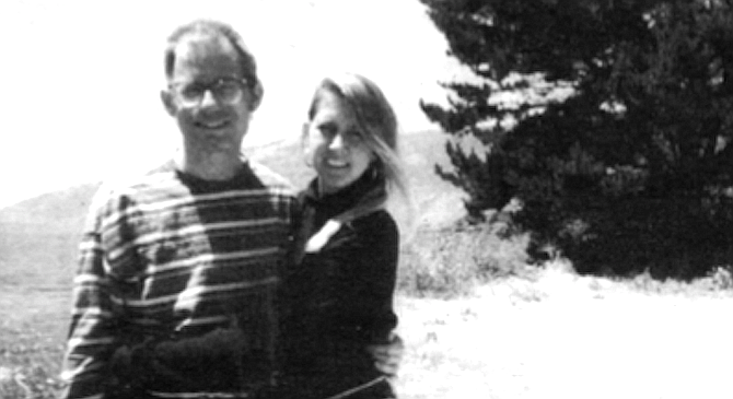 Big Sur, 1995. I met my current life companion, Cindy Lee Berryhill, at a Dylan concert in 1992.