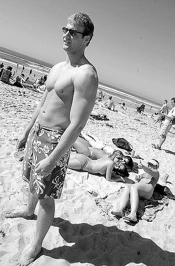 Aaron Steckler: "I used to be skinny and pale."