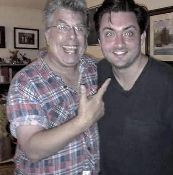 Jay Luttrull & Mojo Nixon in Coronado - Image by Bullethead