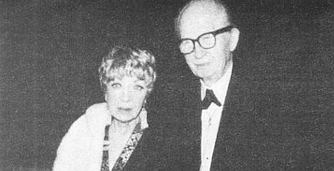 Frances and John Lloyd Wright. At lunch Pat is always joined by her husband, retired superior court judge Louis Welsh, whose parents, Frances and John Lloyd Wright (son of Frank Lloyd Wright), both now deceased, lived next door.