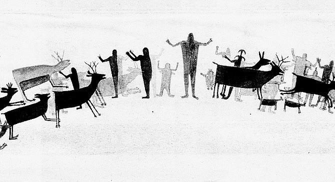 At the Arroyo del Batequi Crosby found a 70-foot-long painted ceiling covered with “the most beautiful rock art I had seen since Lascaux.”