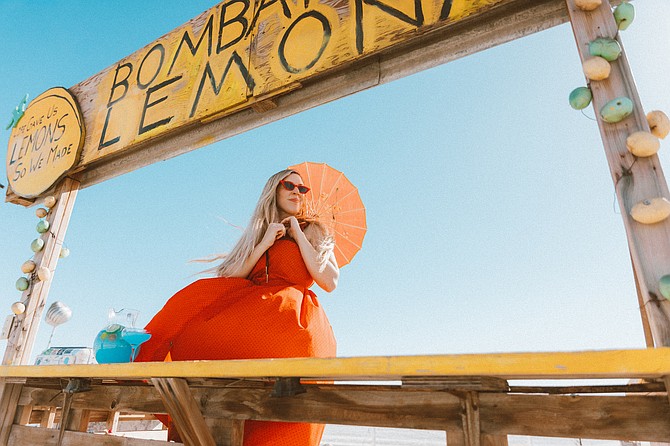 Gayle Skidmore's “The Road to Nowhere” was inspired by her journey to Lapland, Finland (photo by Anastasya Korol, courtesy Girlie Action Media)