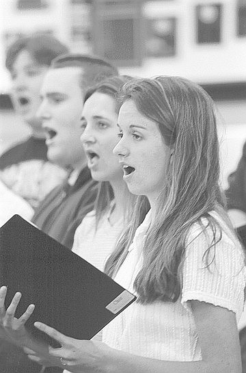 Barbara Fletcher's choir class, Poway High School, The school employs a drug-sniffing dog service.