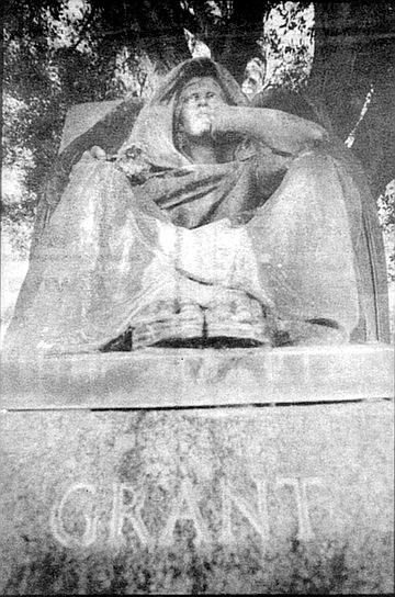 U.S. "Buck" Grant Jr.'s tomb at Greenwood Memorial Park.