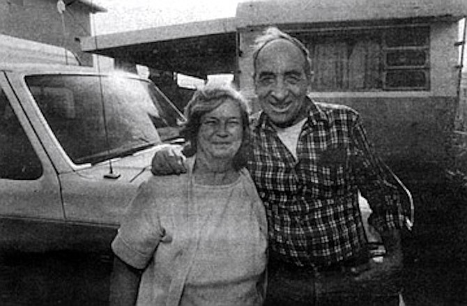 The Eastons. "Well, folks didn't just start migratin' here. The big California farmers lured 'em out to here."