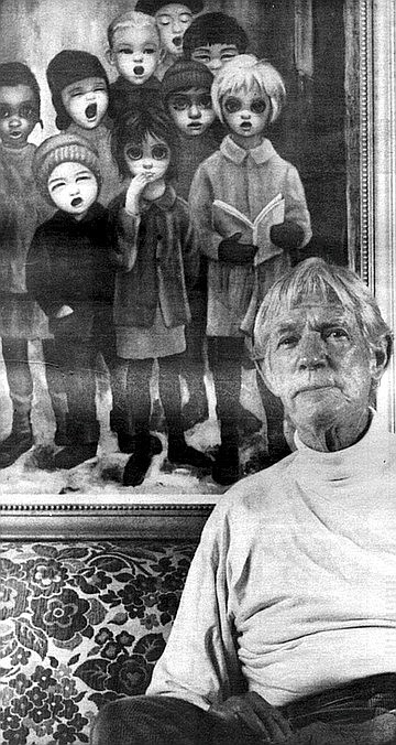 Today Walter Keane lives alone in a rented La Jolla cottage, a rheumy-eyed and arthritic 76 years old.
