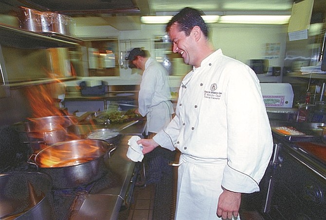 Patrick Ponsaty: “I buy fish from France like turbot and Dover sole, and I buy mushrooms from there."