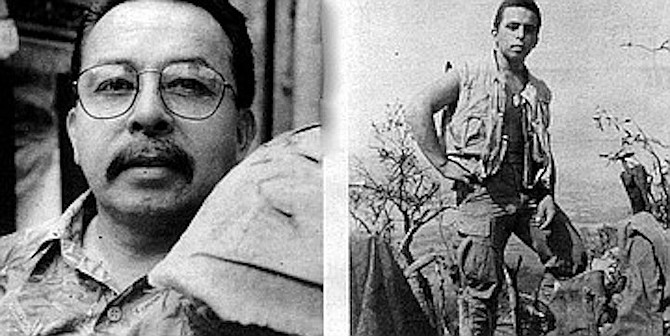 Danny Romero today (left), and 30 years ago in Vietnam: "My dad wanted to move to Mexico."