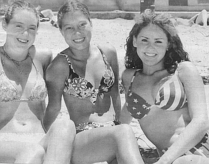 Tarah, Paige, Ramona. "I just paid, like, $800 for a cheerleader’s uniform."