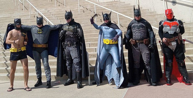 Batman then, now, and Beyond - Image by Jamie Gardner