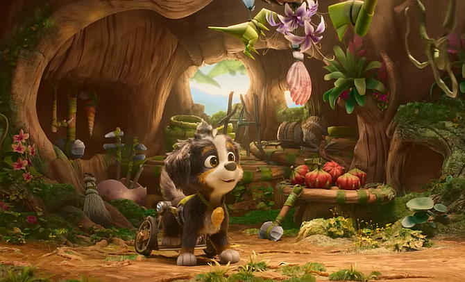 Paw Patrol: The Dino Movie: Rex, the handicapable wonder pup!