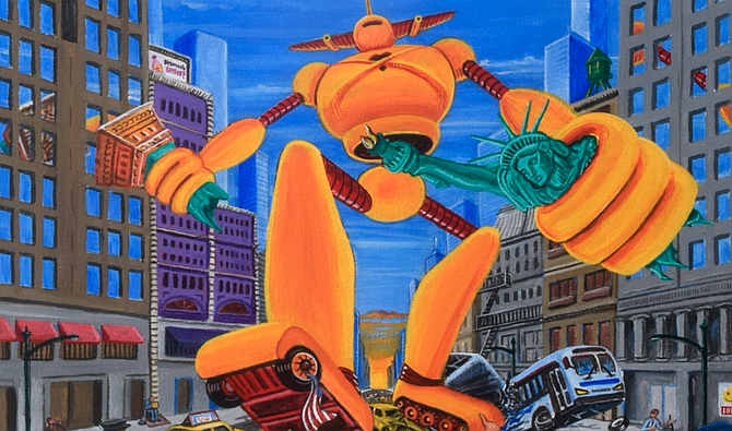 Portion of album art for Manganista's latest effort.