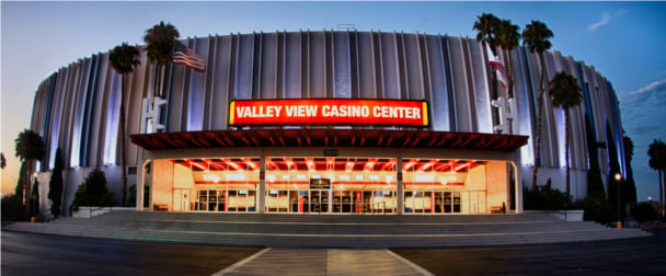hotels by valley view casino center