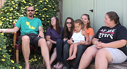 Mindi Post and her family talk about life in San Diego versus life in Bremerton, Washington.