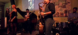 Abstrack the Band performs jazz classic during one of Gilbert Castellanos's Young Lions Series at Croce's Park West