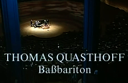 ...sung by bass-baritone Thomas Quasthoff