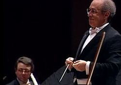 Leon Fleisher plays Brahms' piano concerto, 2nd movement, Adagio