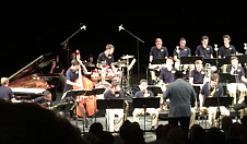 ...drums on "Blue Room" with the JLCO Summer Jazz Academy Milt Hilton Big Band